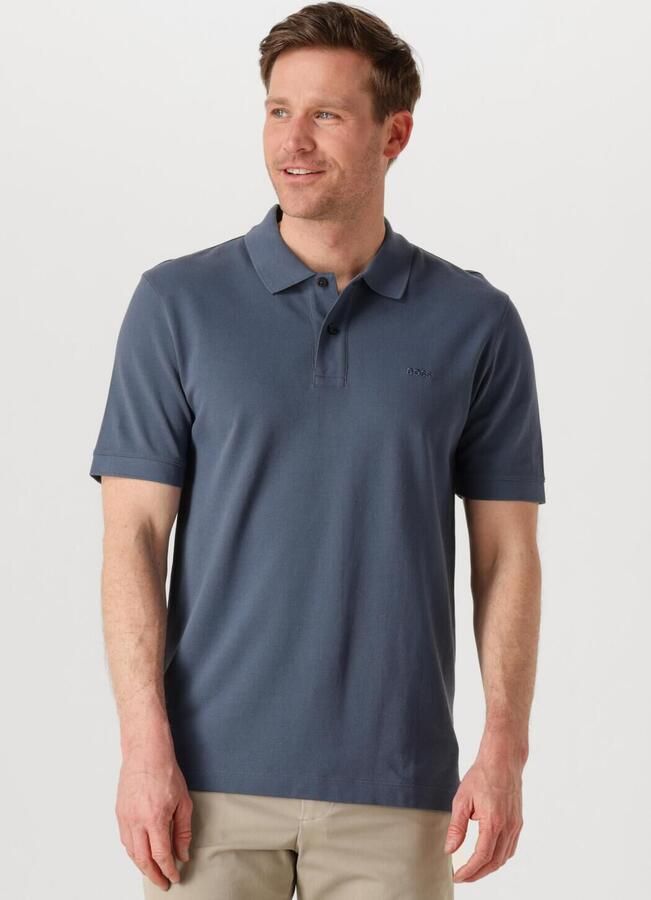 BOSS BLACK Heren Polo's & T-shirts Pallas Blauw