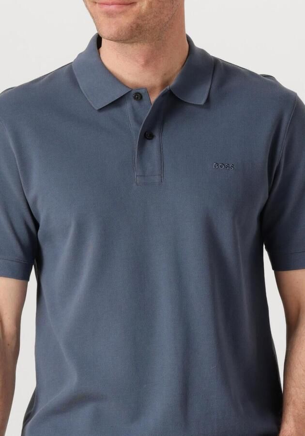 BOSS BLACK Heren Polo's & T-shirts Pallas Blauw - Foto 3