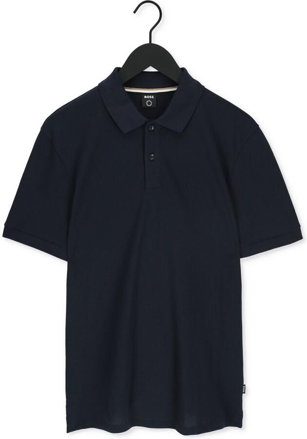Hugo Boss Donkerblauwe Polo Met Korte Mouwen Blue Heren - Foto 2
