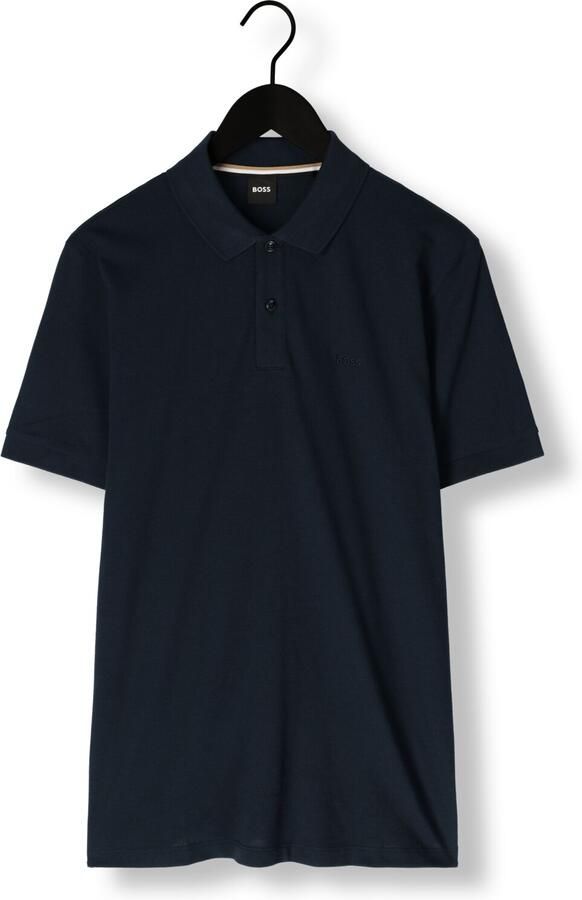 Hugo Boss Donkerblauwe Polo Met Korte Mouwen Blue Heren - Foto 4