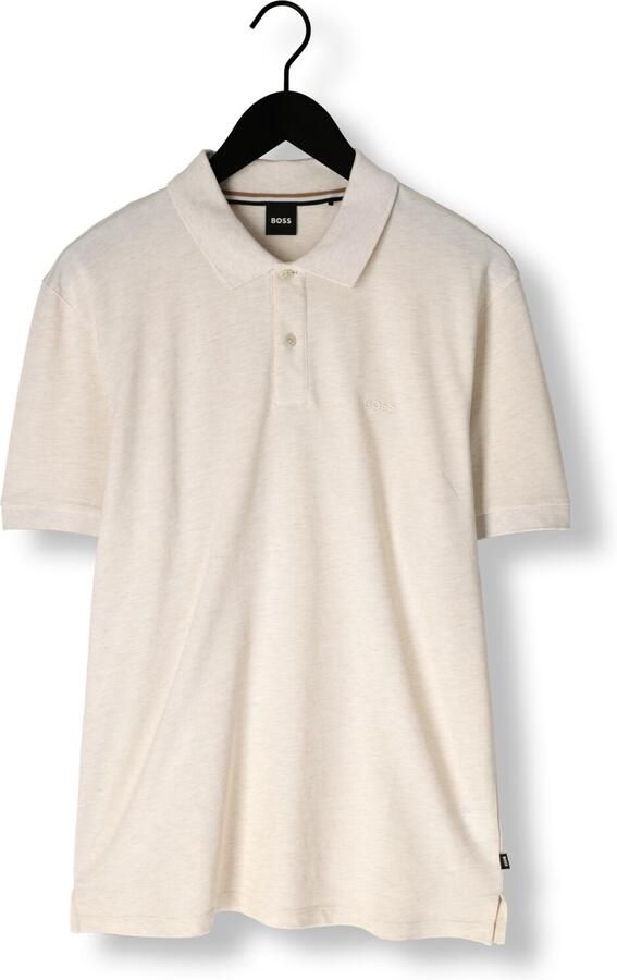 Boss Slim fit poloshirt met labelstitching model 'PALLAS' - Foto 3