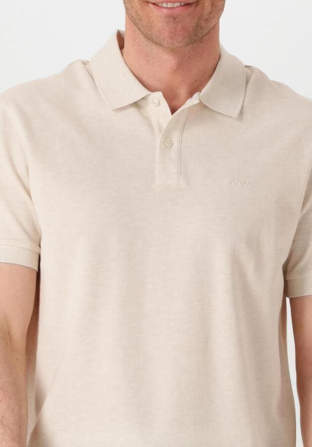 Boss Slim fit poloshirt met labelstitching model 'PALLAS' - Foto 2