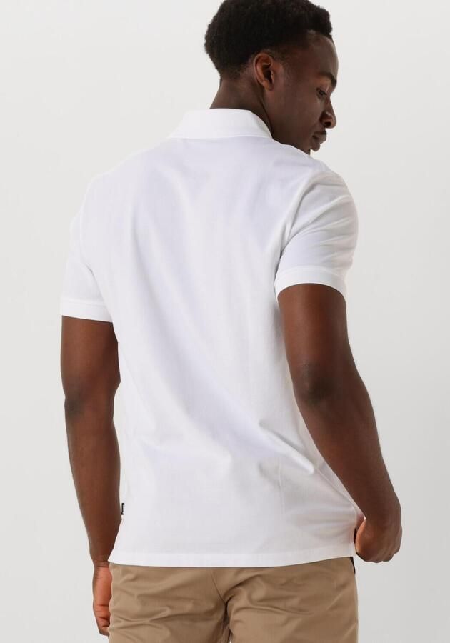 Hugo Boss Witte Pallas Pique Sportieve Poloshirt White Heren - Foto 2