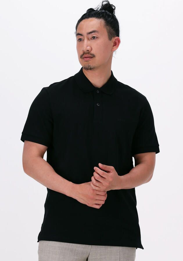 Hugo Boss Biologisch Logo Polo Shirt Black Heren - Foto 4