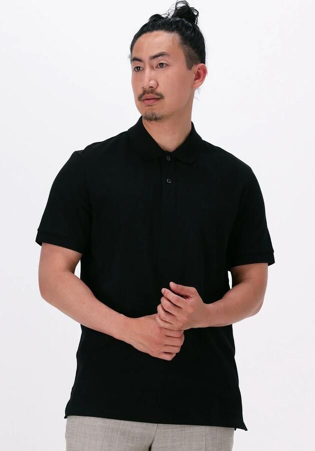 Boss Poloshirt met labelstitching model 'Pallas' - Foto 4