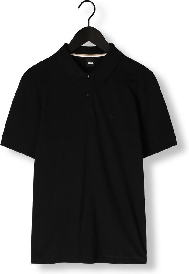 Hugo Boss Biologisch Logo Polo Shirt Black Heren - Foto 4