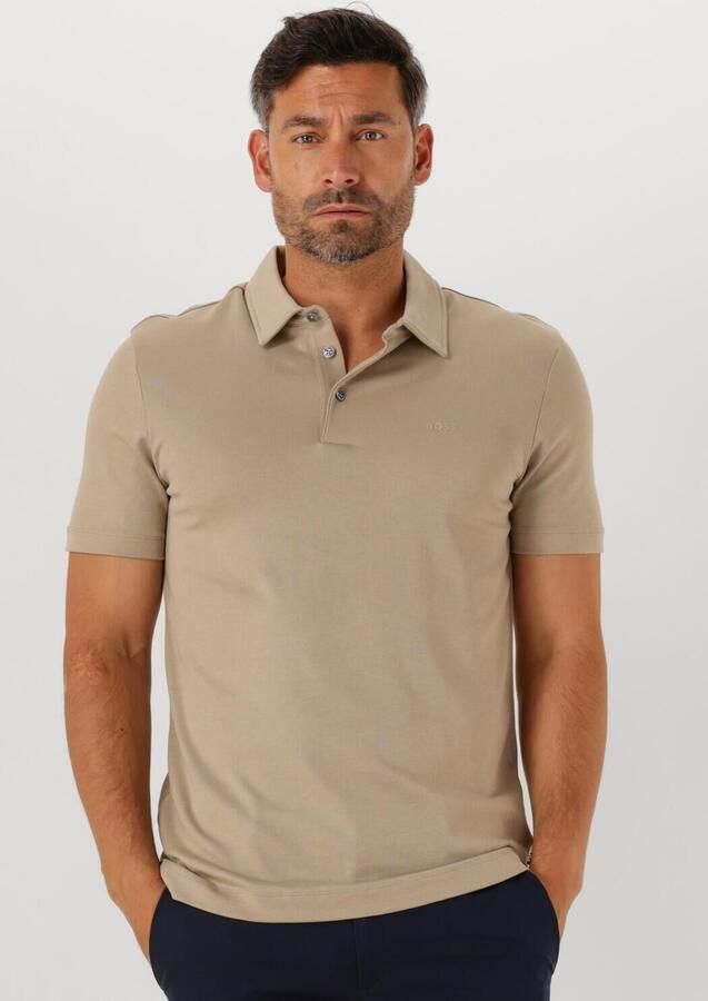 BOSS BLACK Heren Polo's & T-shirts Palosh 30 Beige - Foto 4