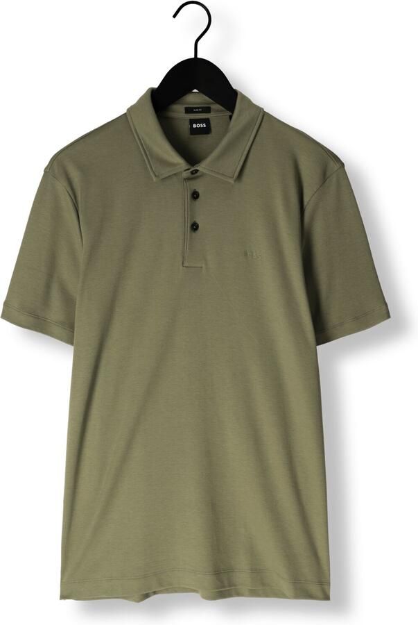 BOSS BLACK Heren Polo's & T-shirts Palosh 30 Groen - Foto 3