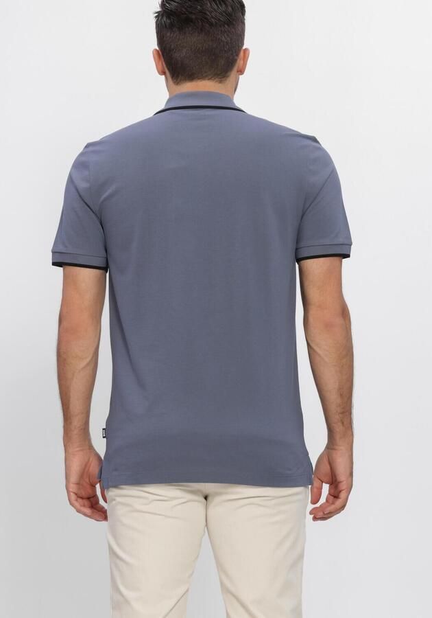 BOSS BLACK Heren Polo's & T-shirts Parlay 190 Blauw - Foto 3