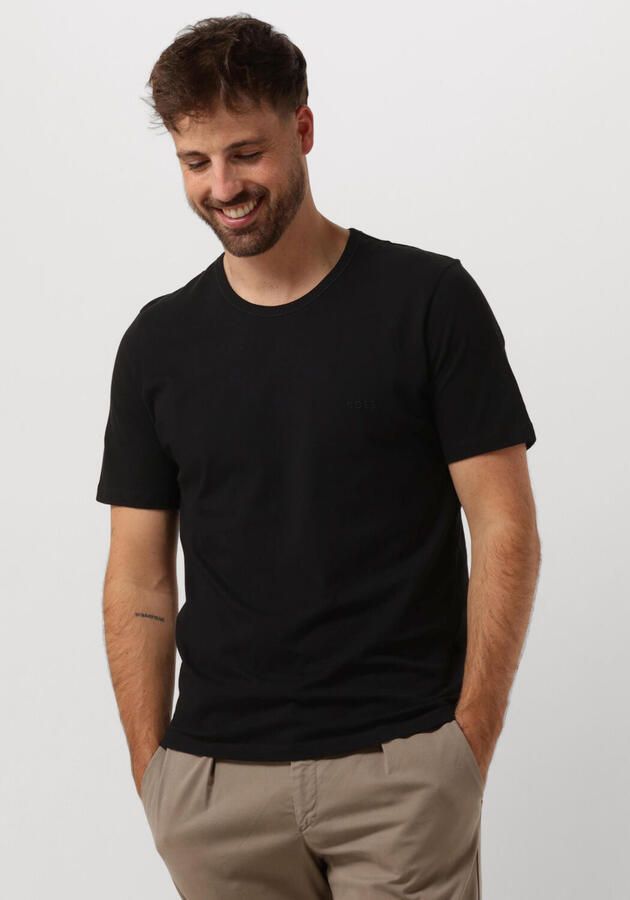Boss T-shirt met labelstitching in een set van 3 stuks model 'Classic' - Foto 4