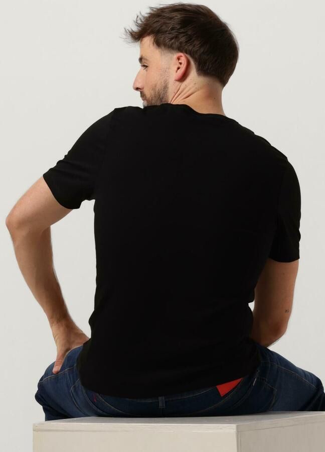 Boss Katoenen T-shirts 3-pack Regular Fit V-hals Logo Borduursel Black Heren - Foto 2