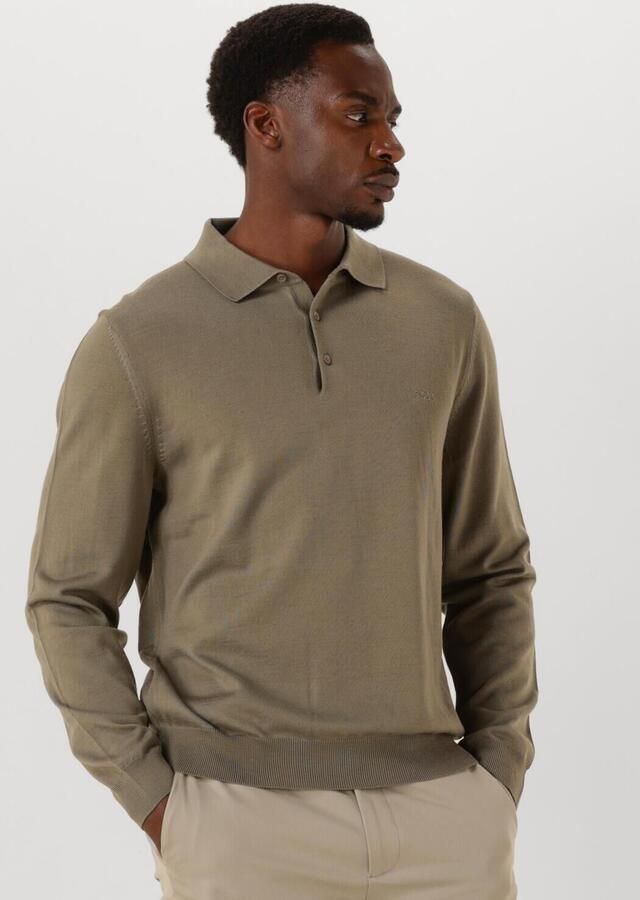 BOSS BLACK Heren Truien & Vesten Bono-l Khaki - Foto 4