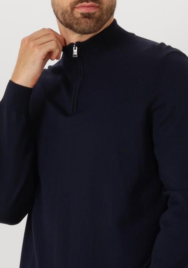 Hugo Boss Blauwe V-hals trui met exclusieve details Blue Heren - Foto 2