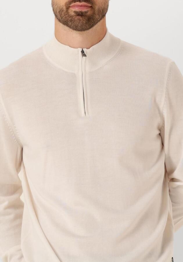 BOSS BLACK Heren Truien & Vesten Ebenji Ecru - Foto 2