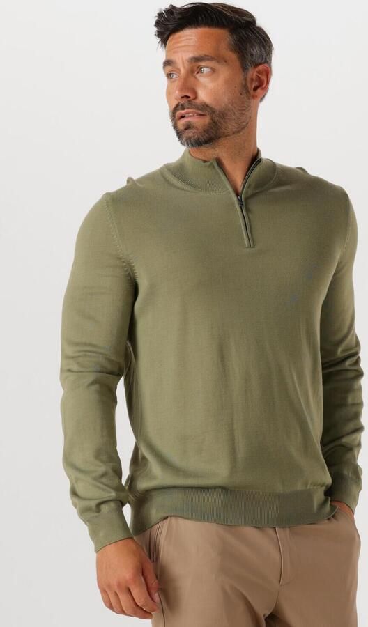 BOSS BLACK Heren Truien & Vesten Ebenji Olijf - Foto 4