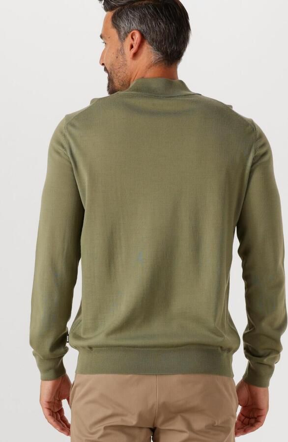 BOSS BLACK Heren Truien & Vesten Ebenji Olijf - Foto 2