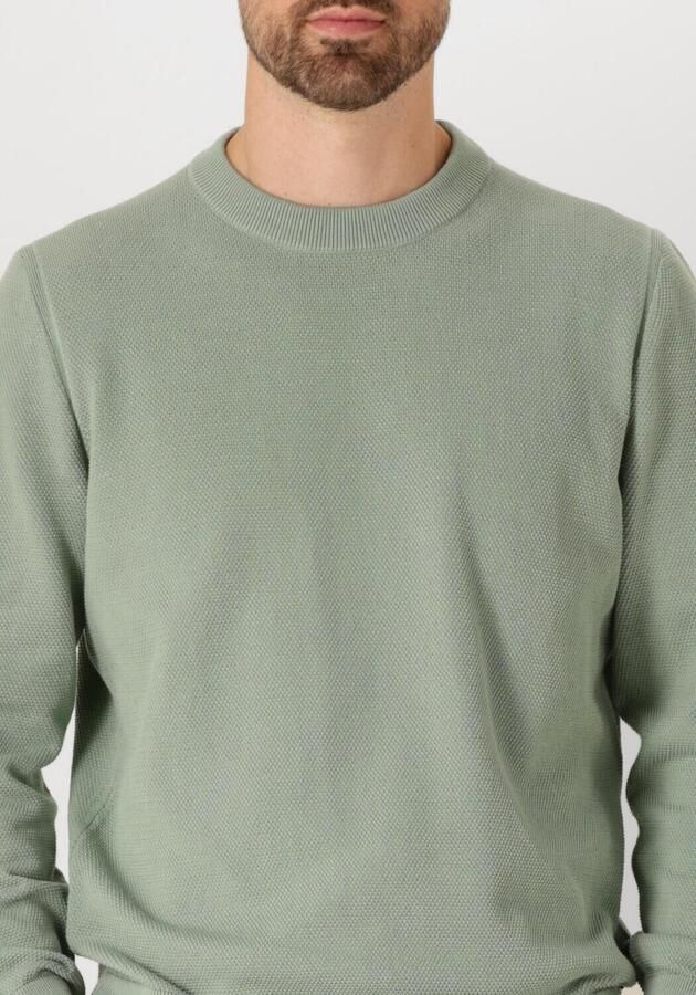 Boss Black Groene Katoenen Trui Ecaio-P Green Heren - Foto 2