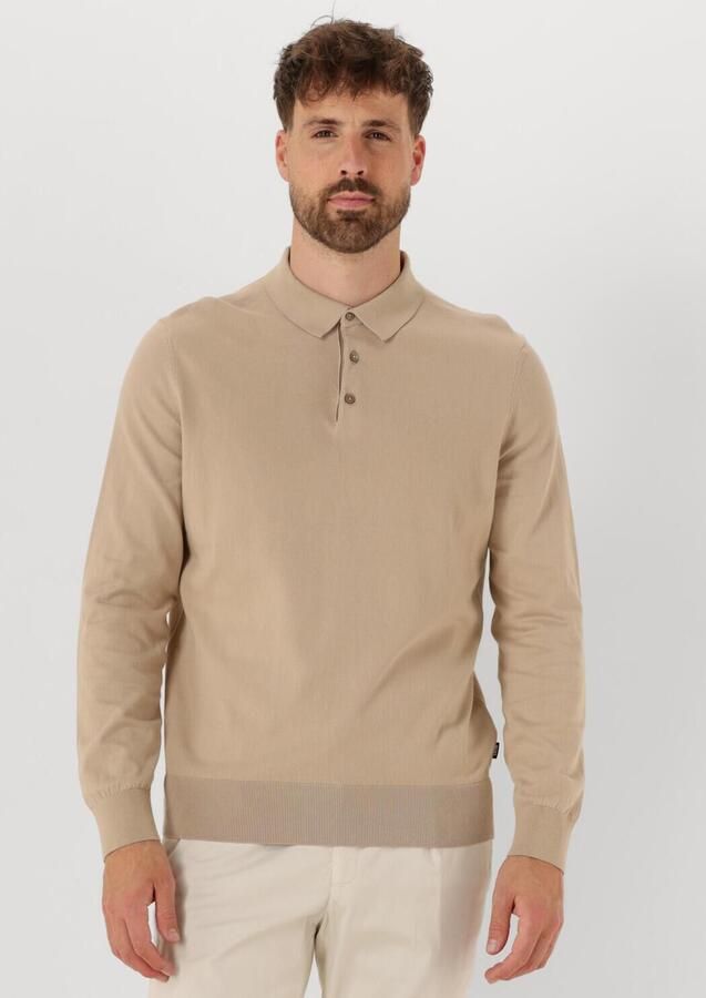 Boss Black Beige Stijlvolle Herentrui Gemello-p Beige Heren - Foto 4