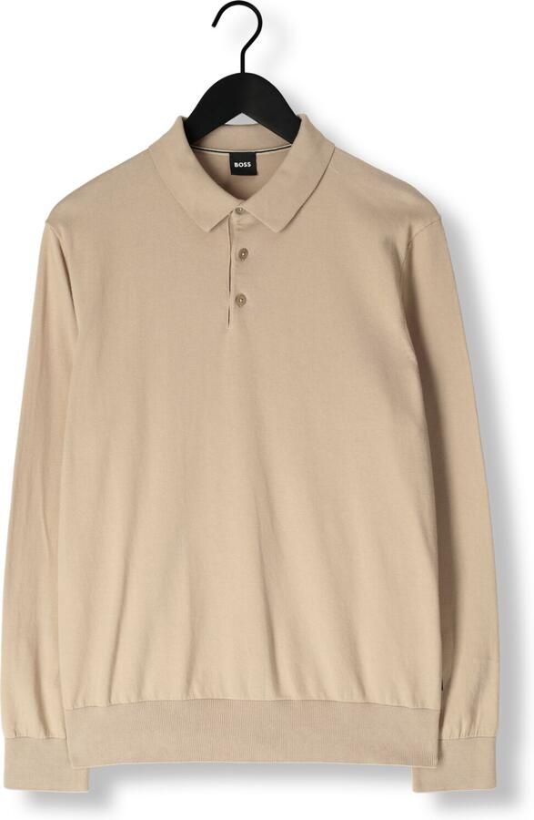 Boss Black Beige Stijlvolle Herentrui Gemello-p Beige Heren - Foto 3