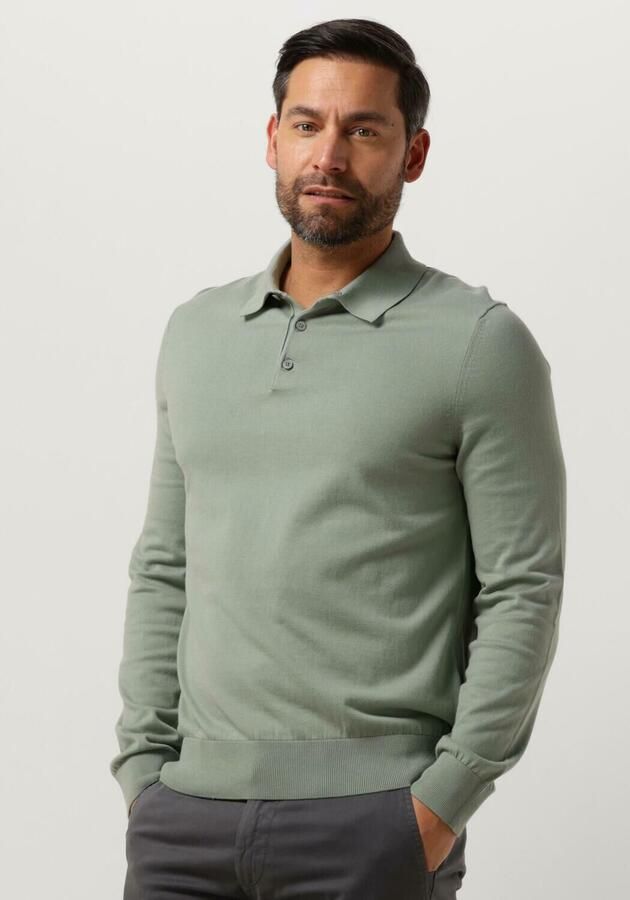 Boss Regular fit poloshirt in design met lange mouwen model 'Gemello' - Foto 4