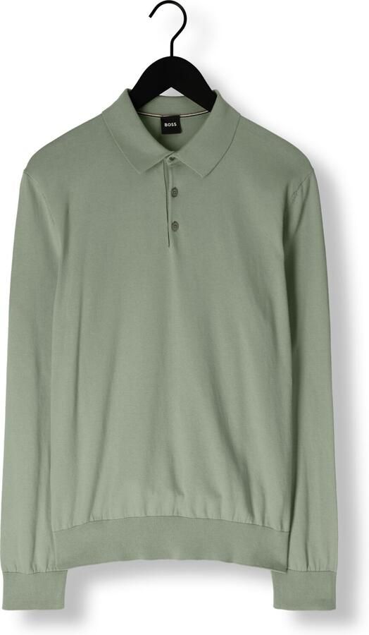 Boss Regular fit poloshirt in design met lange mouwen model 'Gemello' - Foto 3