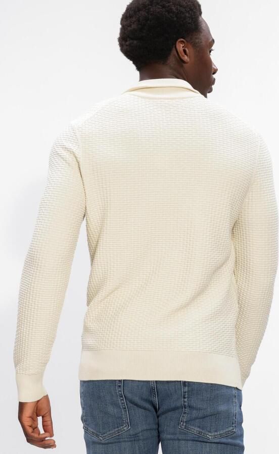 BOSS BLACK Heren Truien & Vesten H-ullicio Creme - Foto 3