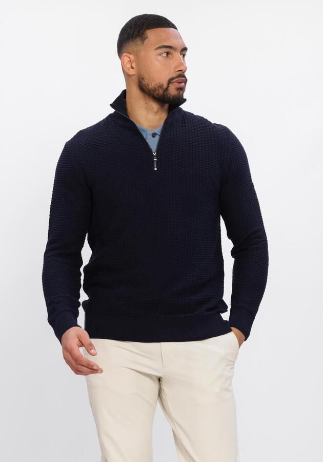 Boss regular fit troyer van zuiver katoen model 'H-ULICIO'