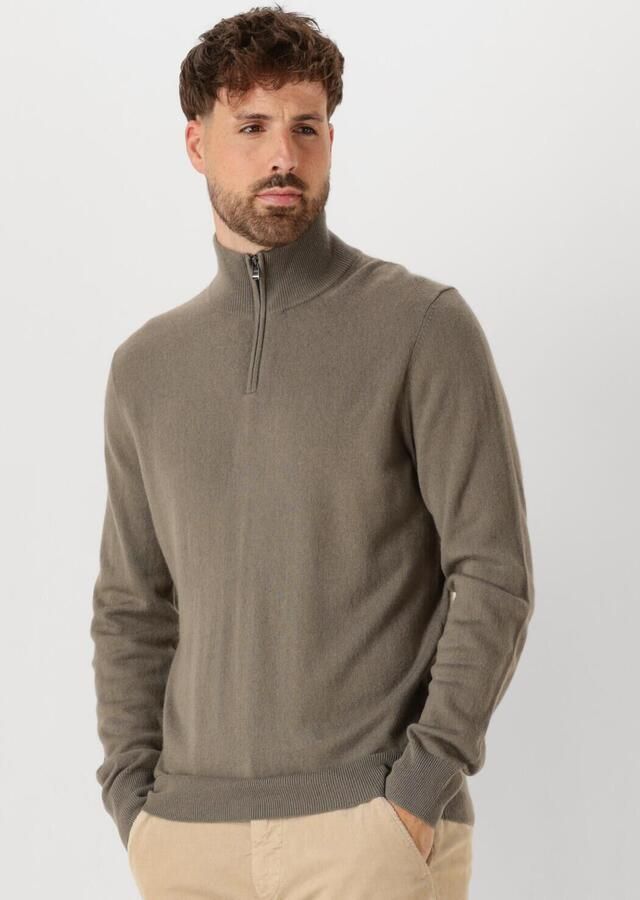 BOSS BLACK Heren Truien & Vesten Hemarlo Taupe - Foto 4