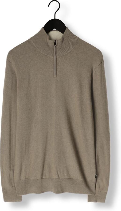 BOSS BLACK Heren Truien & Vesten Hemarlo Taupe - Foto 3