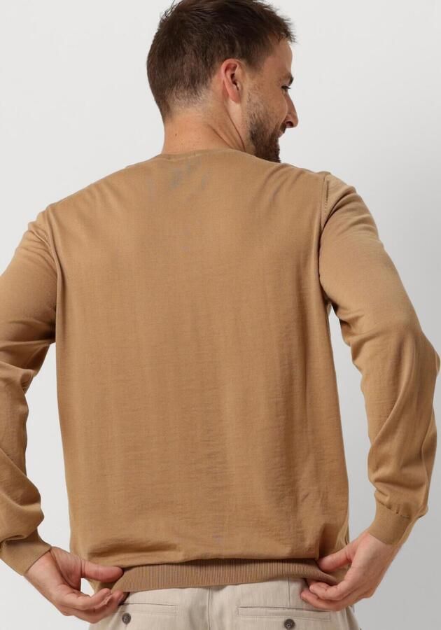 Boss Wollen pullover van scheerwol met labeldetail model 'Leno' - Foto 2