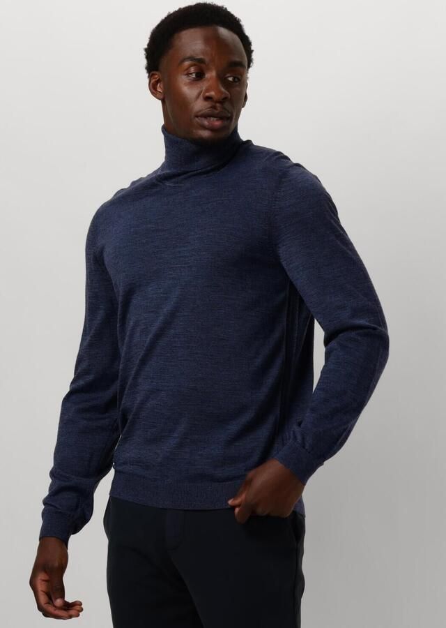 Hugo Boss Blauwe Coltrui voor Mannen Winterstijl Blue Heren - Foto 4