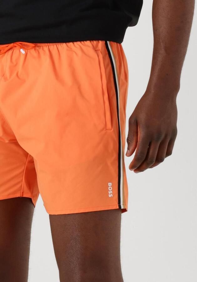 Boss Relaxed fit zwembroek met labelprint model 'Iconic' - Foto 3