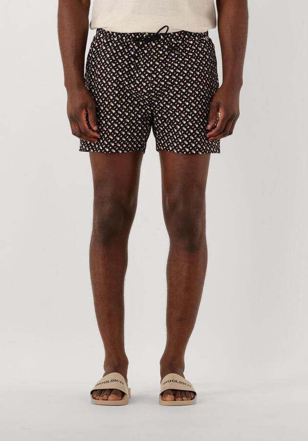 Boss Regular fit zwembroek met labelapplicatie model 'Manu New' - Foto 3