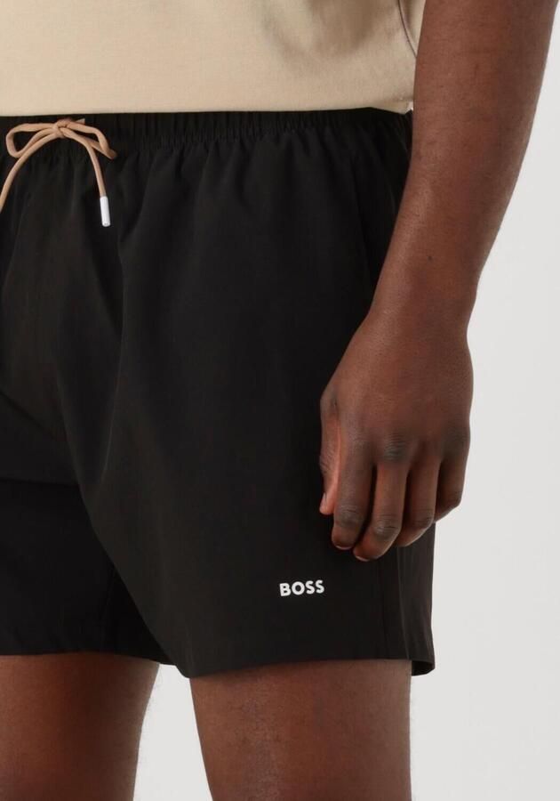 Boss Relaxed fit zwembroek met labelprint model 'Tio' - Foto 4
