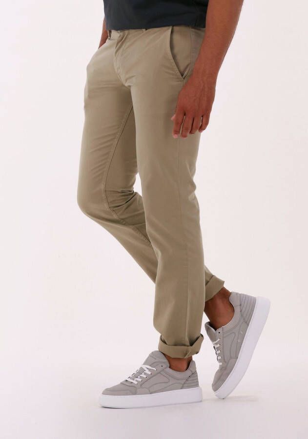 Boss Orange Geweven broek Schino-Slim D met opgestikt logo