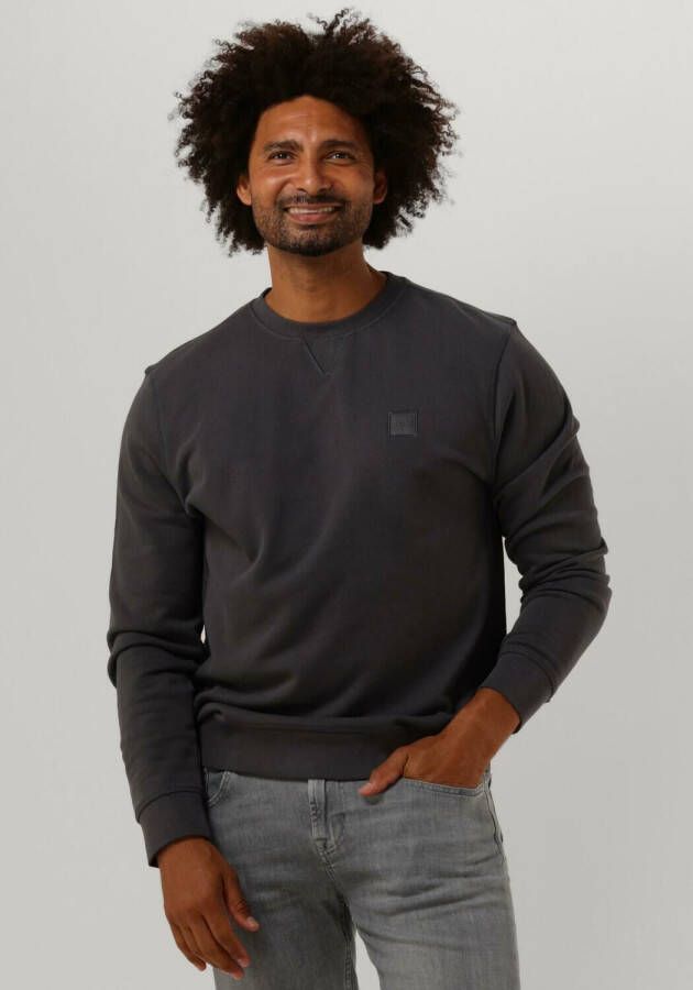 Hugo Boss Grijze Sweatshirt met Lange Mouwen voor Heren Gray Heren