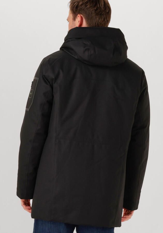 BOSS Green Regular fit parka van waterdicht materiaal model 'HEXATECH'