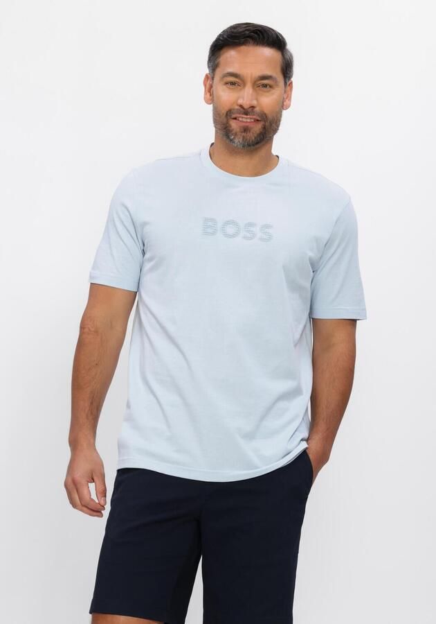 BOSS Green Regular fit T-shirt van puur katoen Model 'TS_TERRACE'
