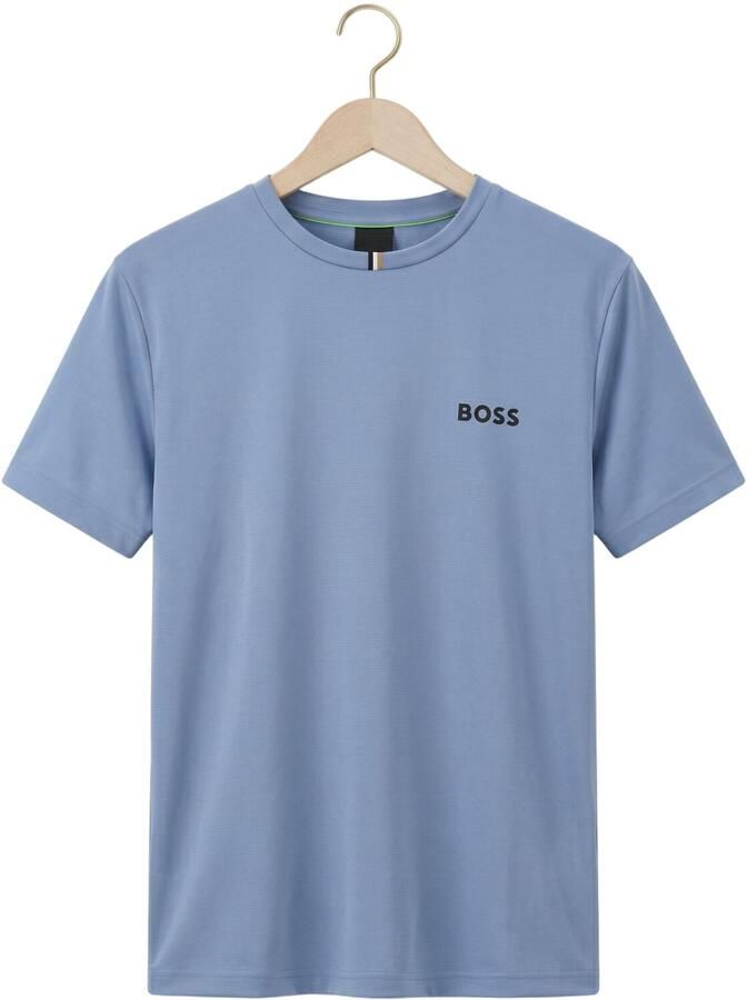 BOSS GREEN Heren Polo's & T-shirts Ts_toc Spin Training Lichtblauw - Foto 2