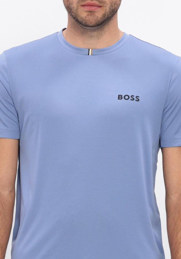 BOSS GREEN Heren Polo's & T-shirts Ts_toc Spin Training Lichtblauw - Foto 4
