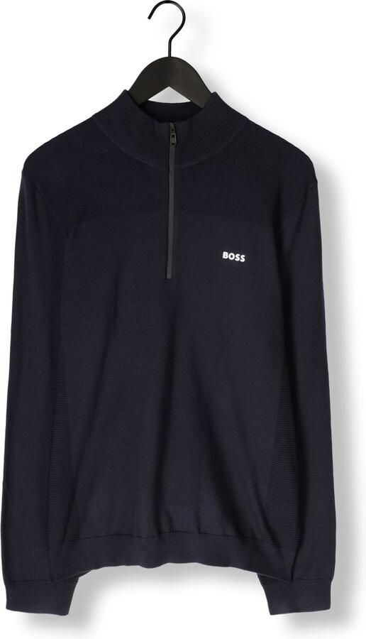 BOSS GREEN Gebreide trui Opstaande kraag met ritssluiting Regular Fit - Foto 3