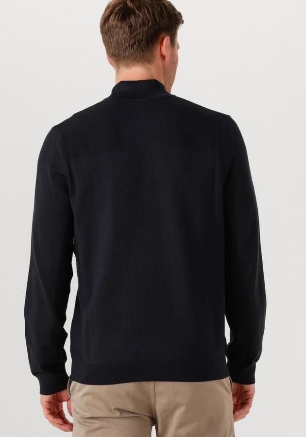 BOSS GREEN Gebreide trui Opstaande kraag met ritssluiting Regular Fit