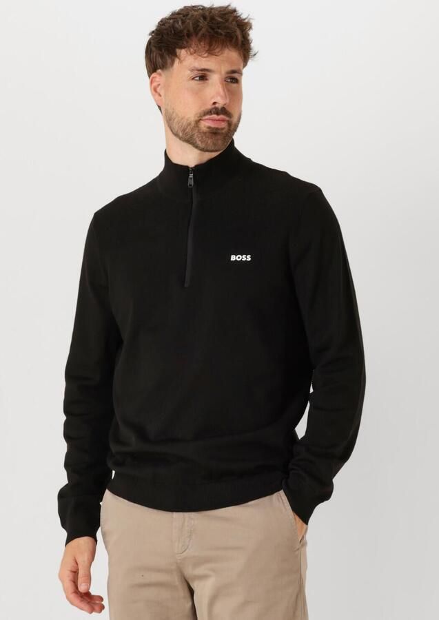 BOSS GREEN Gebreide trui Opstaande kraag met ritssluiting Regular Fit - Foto 4