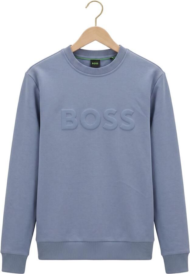 BOSS GREEN Heren Truien & Vesten Salbo Lichtblauw - Foto 4