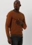 BOSS Casualwear Gebreide pullover met ribboorden model 'AVOBANO' - Thumbnail 1