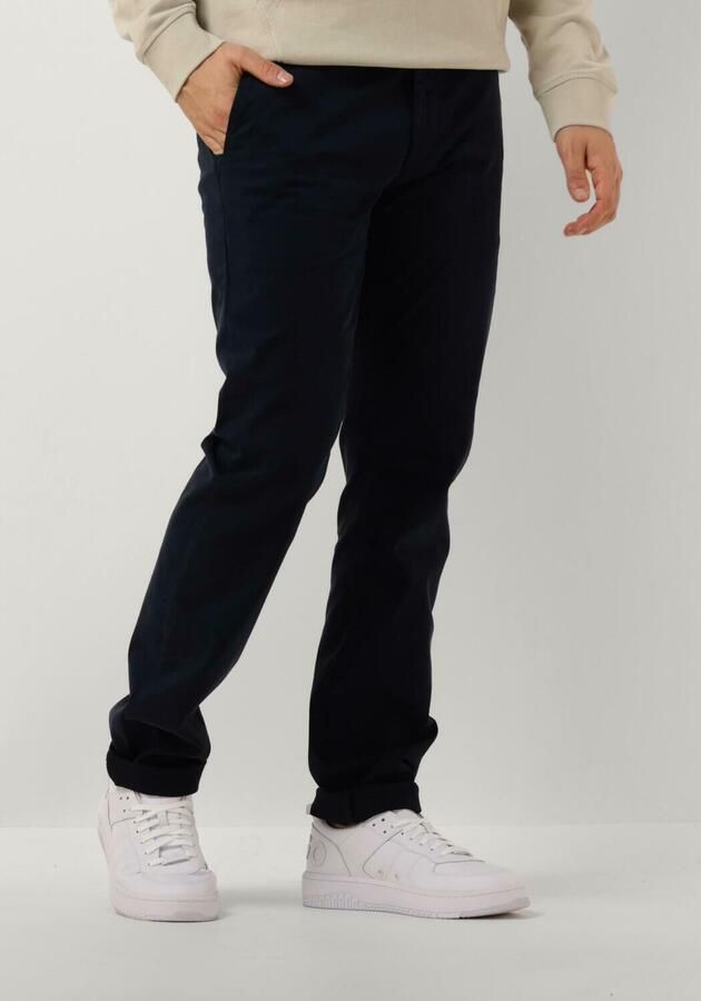 Hugo Boss Slim Fit Chino Broek in Donkerblauw Blue Heren - Foto 4