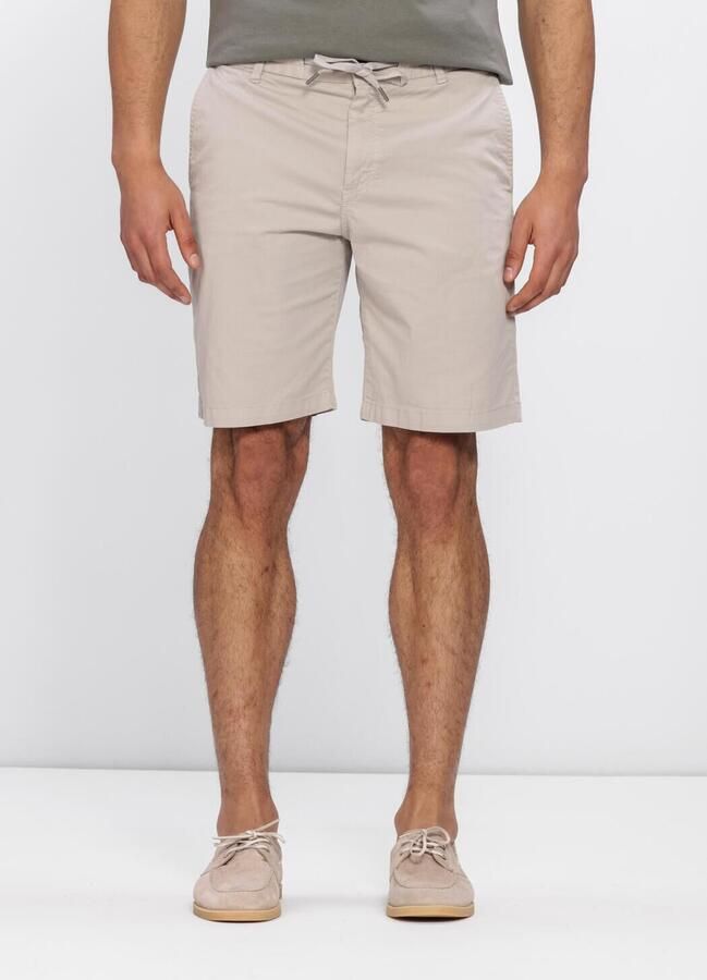 BOSS ORANGE Heren Broeken Chino-tapered-ds Zand