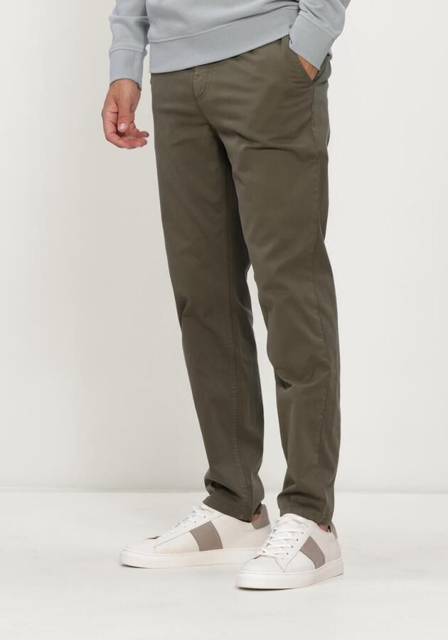 BOSS ORANGE Heren Broeken Chino_tapered Khaki