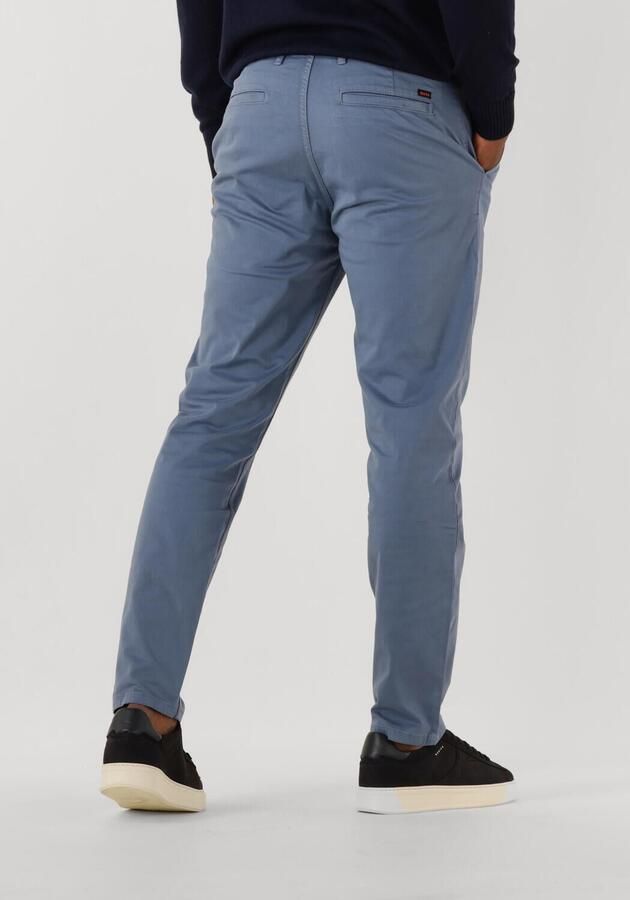 BOSS ORANGE Heren Broeken Chino_tapered Lichtblauw