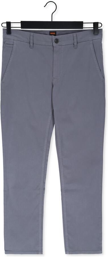 Hugo Boss Slim Fit Grijze Chino Broek Gray Heren - Foto 3
